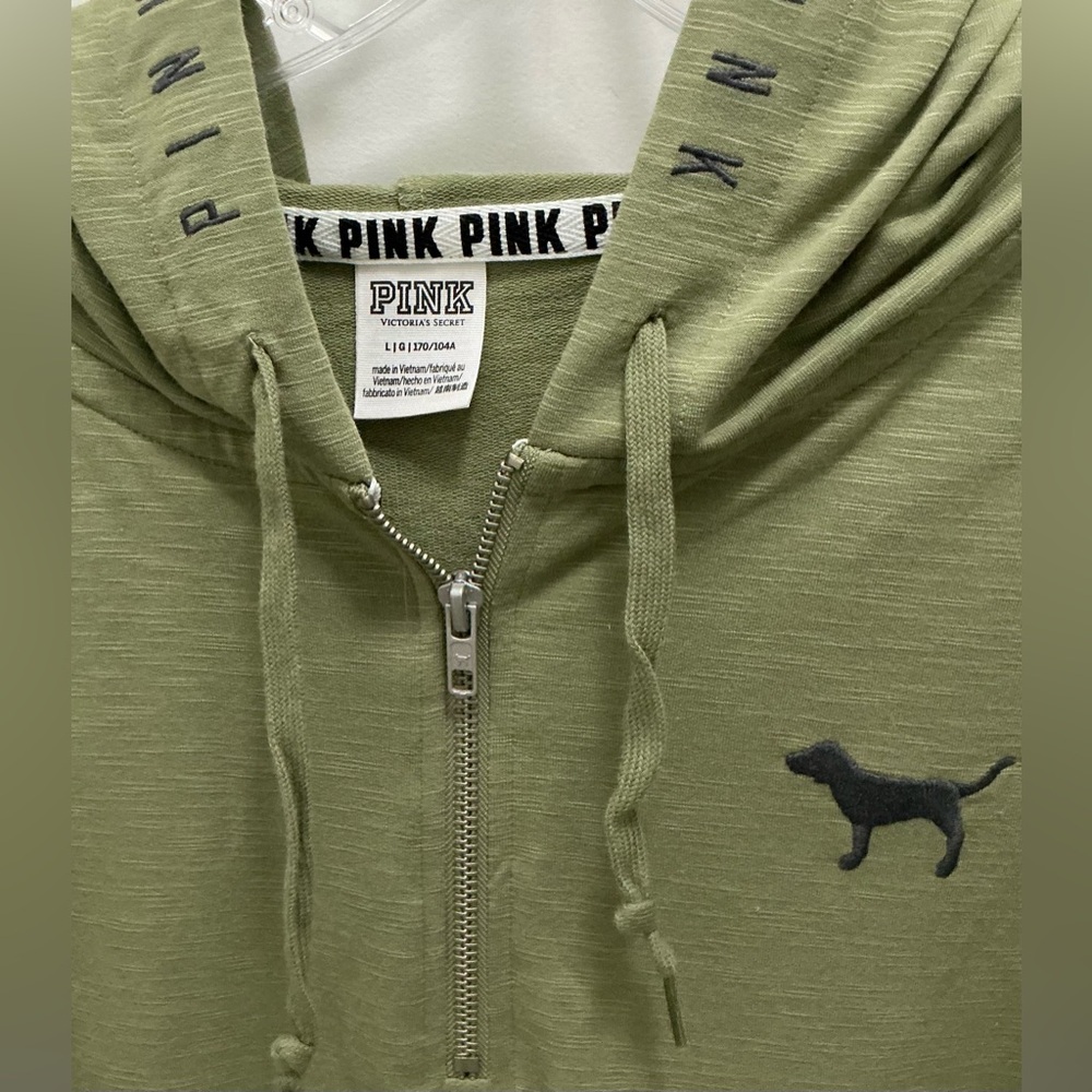 Pink Victoria's Secret Sport Floral Leggings & Top - Picture 5 of 7